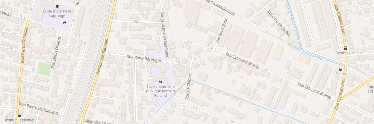 Plan du 11 Rue de Thibert à Valence
