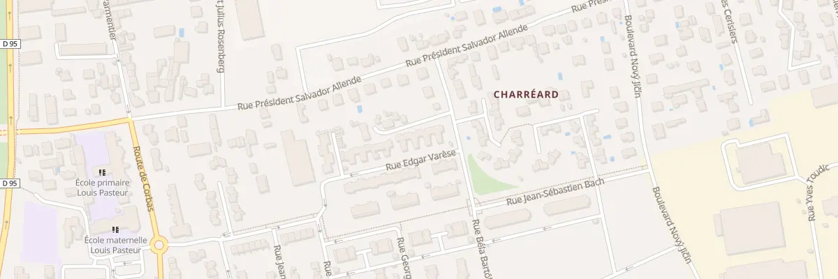 Plan du 43 Rue Edgar Varèse à Vénissieux