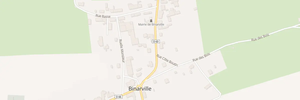 Plan du 5 Rue du Centre à Binarville