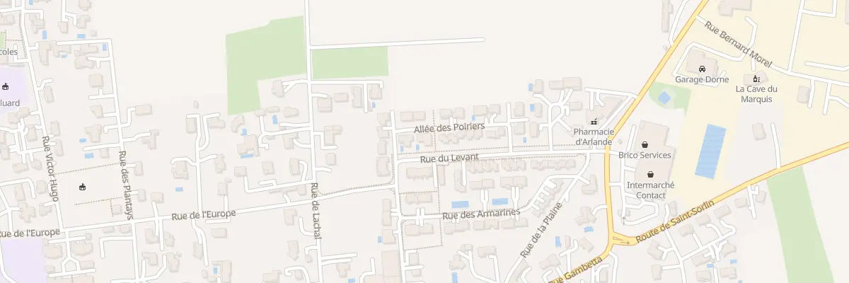 Plan du 15 All des Poiriers à Anneyron