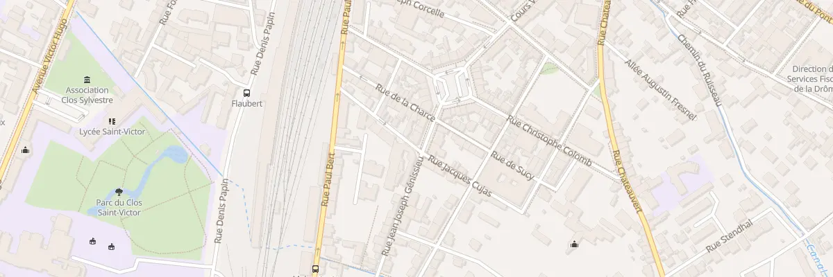 Plan du 10 Rue Jean-Joseph Génissieu à Valence