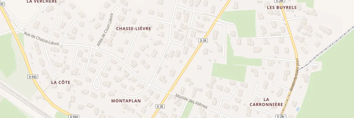 Plan du 34 All des Lilas à Crottet
