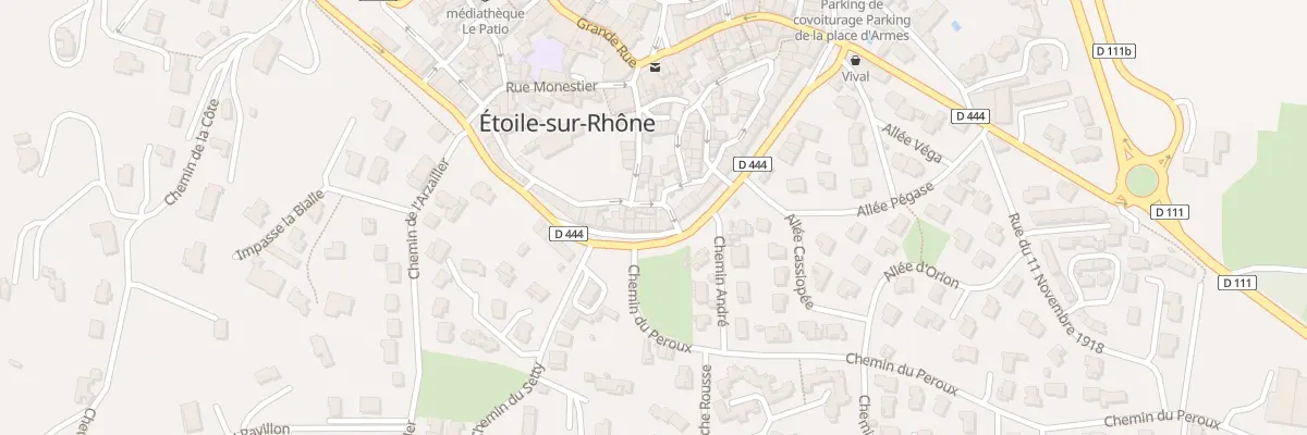 Plan du 41 Bd des Remparts à Étoile-sur-Rhône