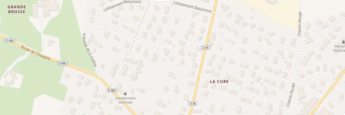 Plan du 5 Lot les Cypres à Saint-Trivier-sur-Moignans