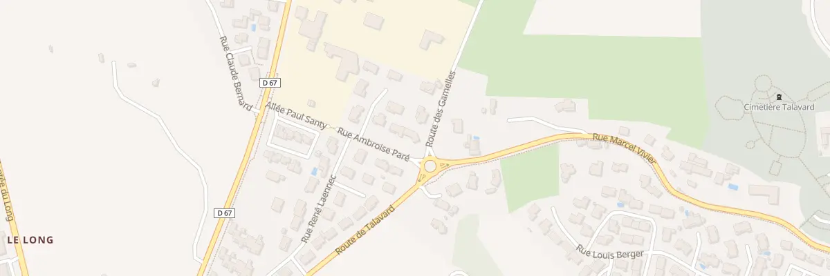 Plan du 28 Rue Ambroise Pare à Bourg-lès-Valence