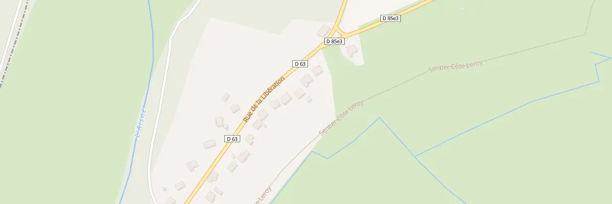 Plan du 57 Rue de la Libération à Sainte-Menehould