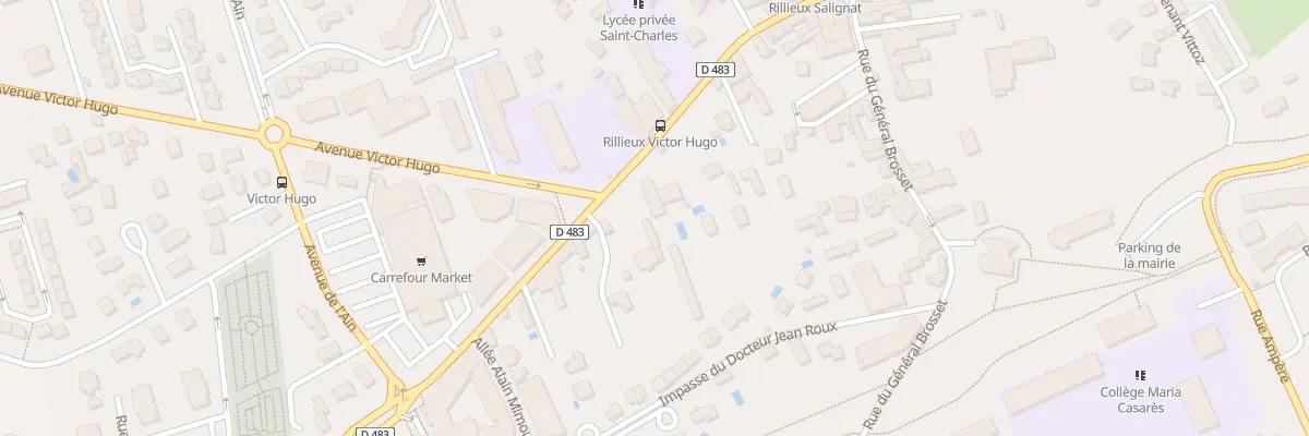Plan du 2694 Rte de Strasbourg à Rillieux-la-Pape