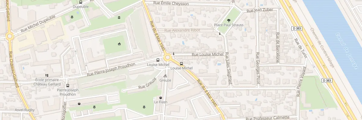 Plan du 123 Rue du Huit Mai 1945 à Villeurbanne