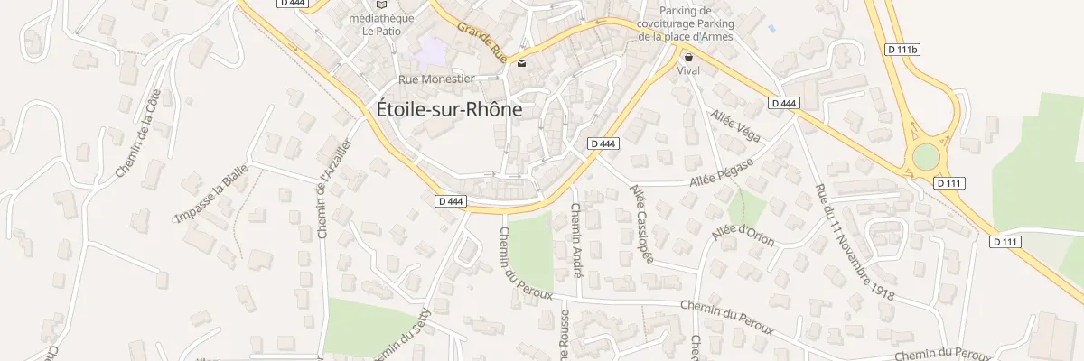Plan du 37 Bd des Remparts à Étoile-sur-Rhône