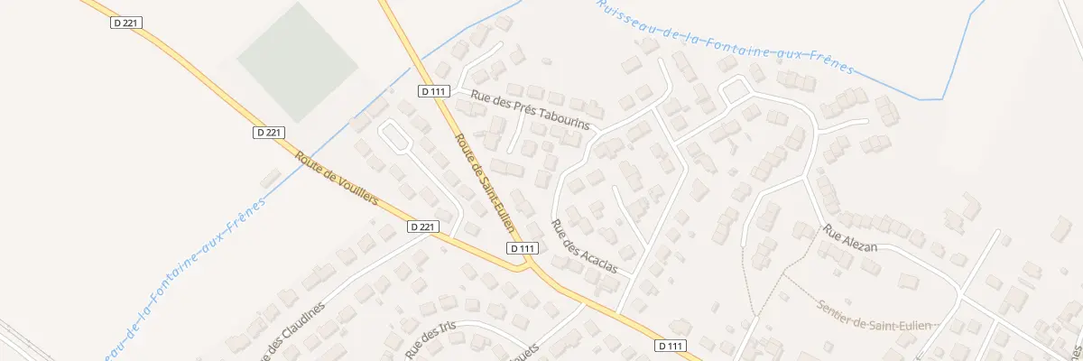 Plan du 17 Rue des Acacias à Villiers-en-Lieu