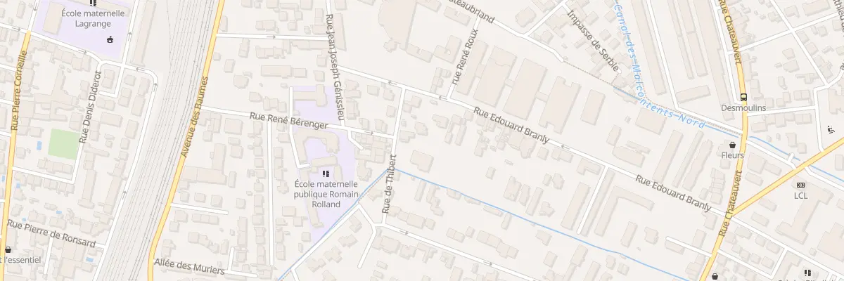 Plan du 15 Rue de Thibert à Valence