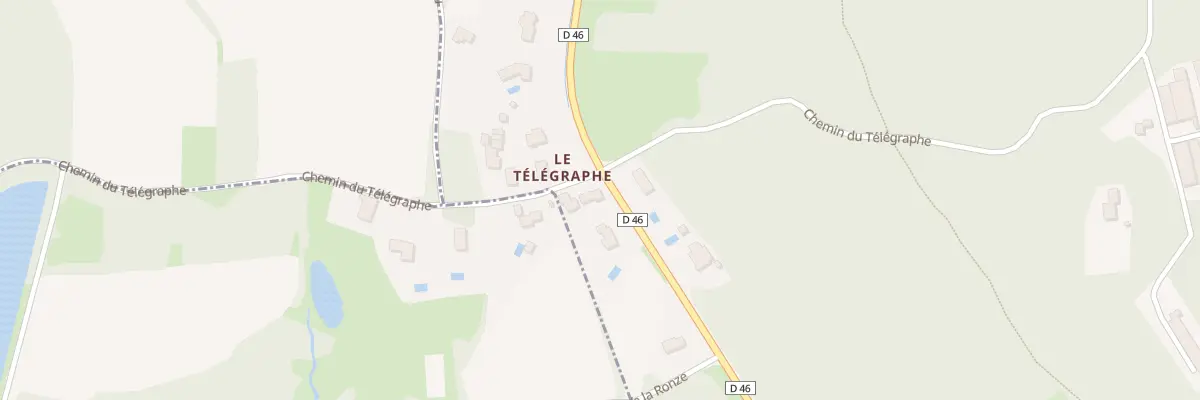 Plan du 21 Che du Télégraphe à Jardin