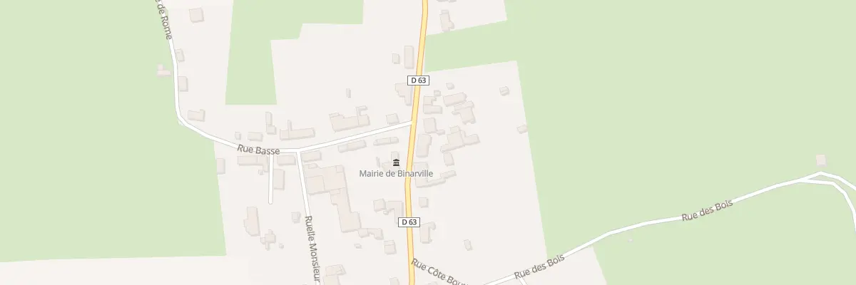 Plan du 12 Rue du Centre à Binarville
