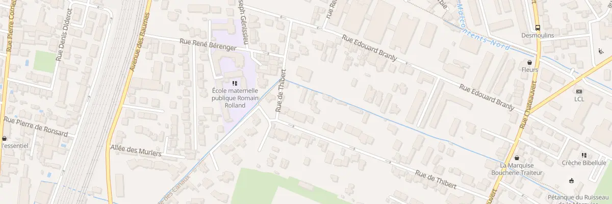 Plan du 41 Rue de Thibert à Valence