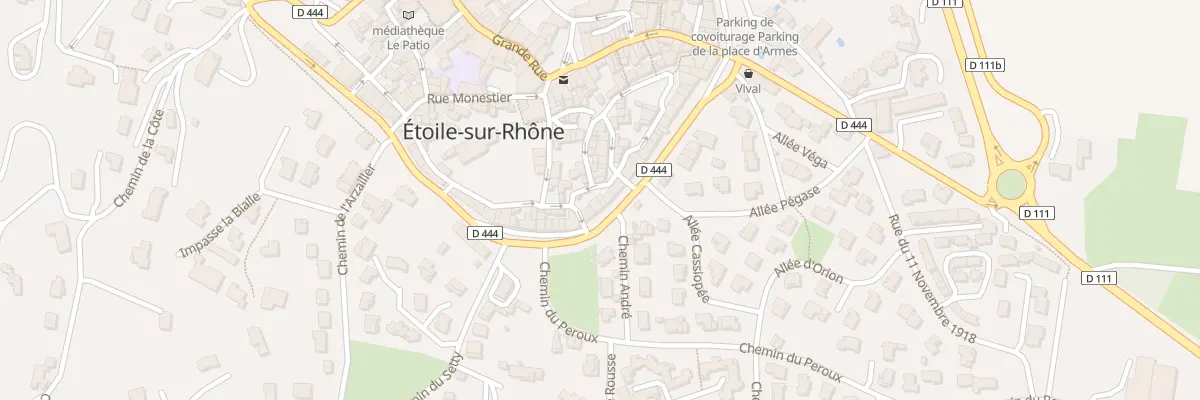 Plan du 35 Bd des Remparts à Étoile-sur-Rhône
