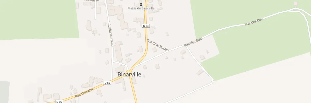 Plan du 1 Rue des Bois à Binarville