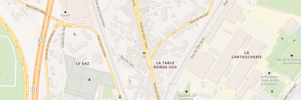 Plan du 58 Av Marc Urtin à Bourg-lès-Valence