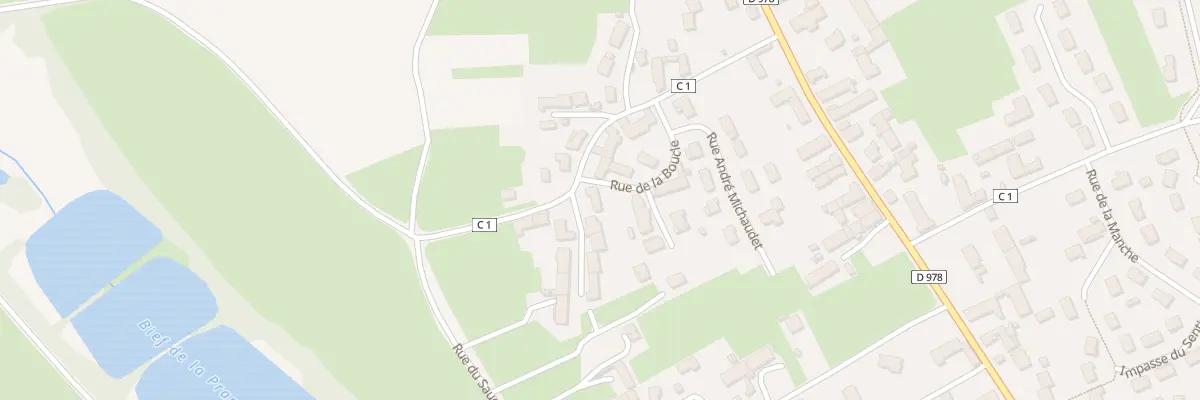Plan du 11 Rue du Quart d’Avaux à Épervans