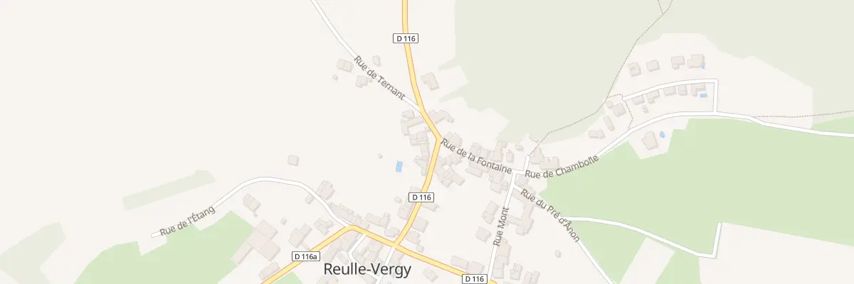 Plan du 5002 Le Village à Reulle-Vergy