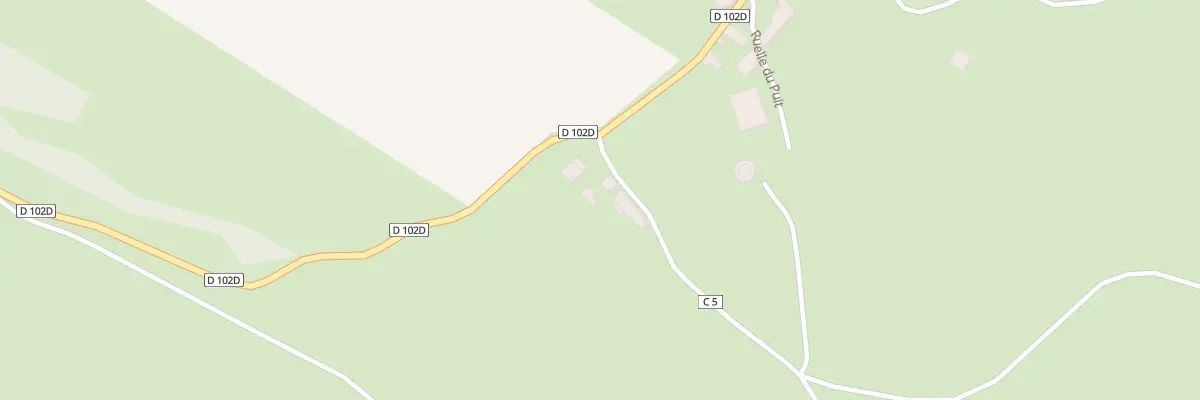 Plan du 6 Rte de Bure à Menesble