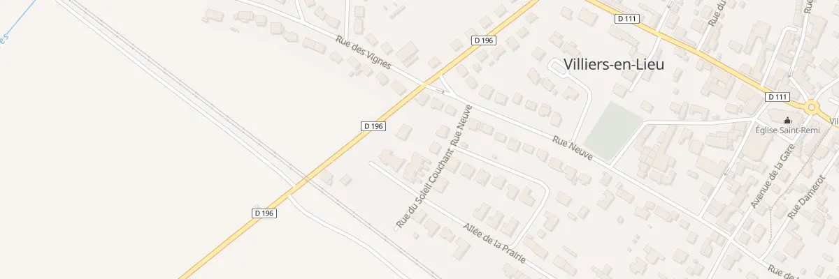 Plan du 31 Rue Neuve à Villiers-en-Lieu