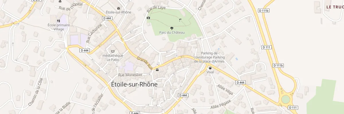 Plan du 19 Gr Grande Rue à Étoile-sur-Rhône