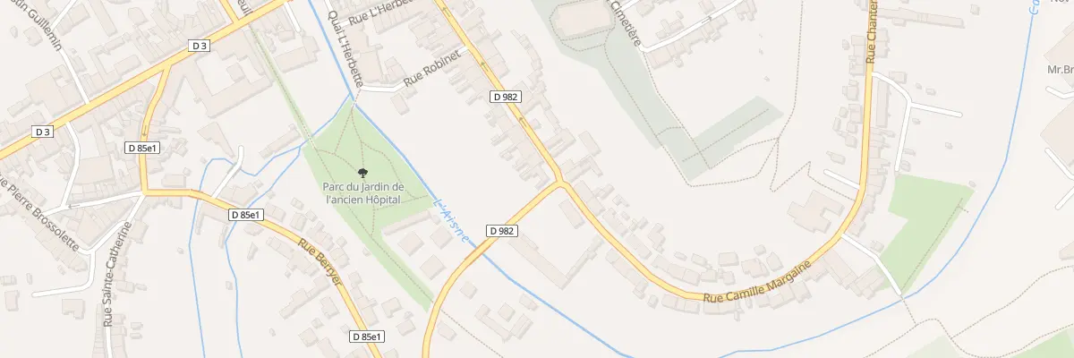 Plan du 1 Av de Vitry à Sainte-Menehould
