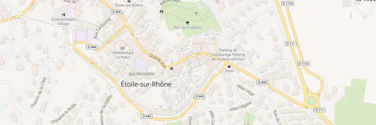 Plan du 26 Gr Grande Rue à Étoile-sur-Rhône