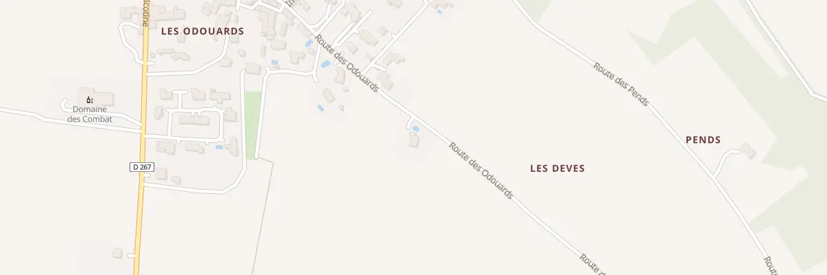 Plan du 390 Rte des Odouards à Mercurol-Veaunes