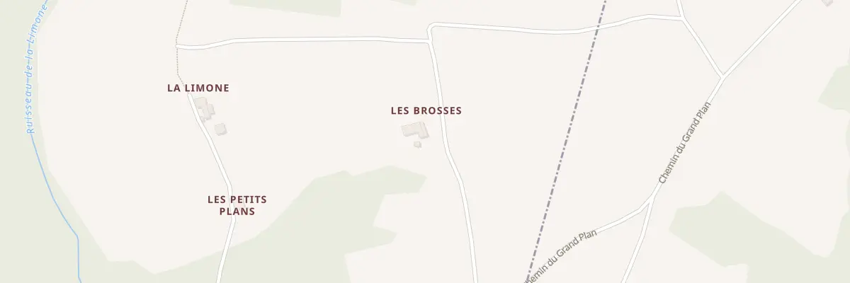 Plan du 5059 Les Petits Plans à Saint-Romain-de-Surieu