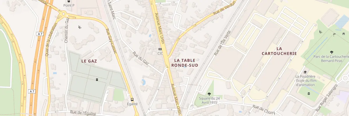 Plan du 66 Rue de Verdun à Bourg-lès-Valence