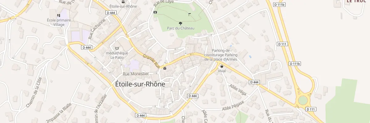 Plan du 22 Gr Grande Rue à Étoile-sur-Rhône
