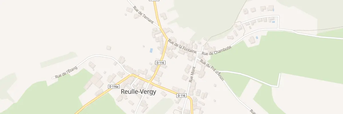 Plan du 7C Rue de la Fontaine à Reulle-Vergy