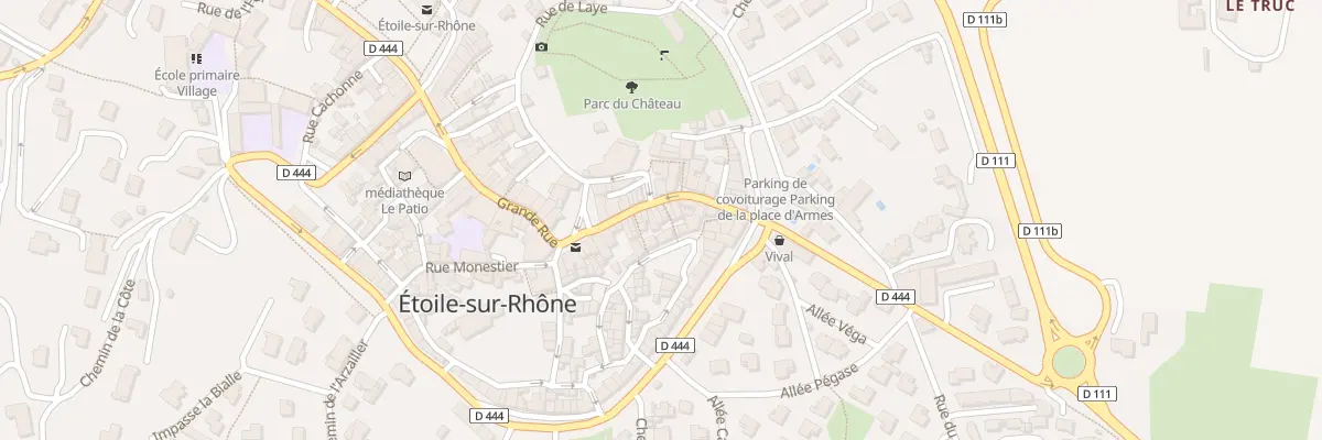 Plan du 18 Gr Grande Rue à Étoile-sur-Rhône