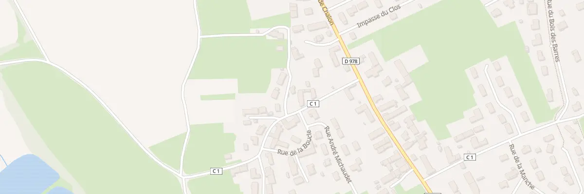 Plan du 8B Rue du Quart d’Avaux à Épervans