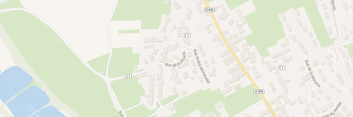 Plan du 2 Rue de la Boucle à Épervans