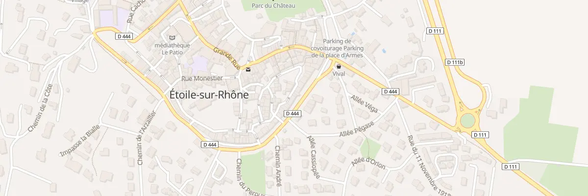 Plan du 19 Bd des Remparts à Étoile-sur-Rhône