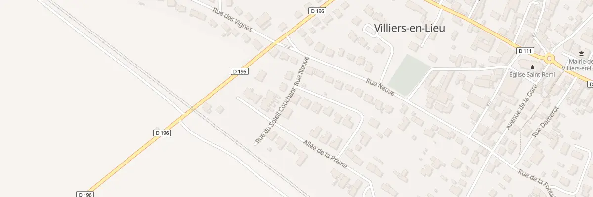 Plan du 2 Rue des Essarts à Villiers-en-Lieu