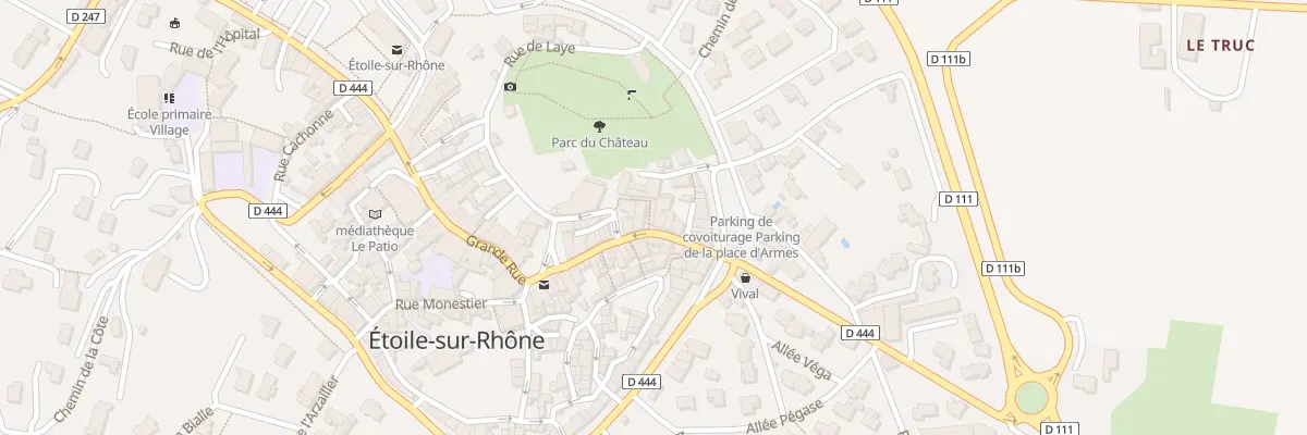 Plan du 11 Gr Grande Rue à Étoile-sur-Rhône