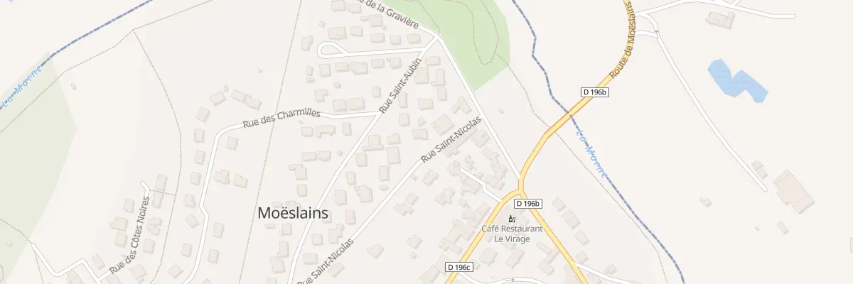 Plan du 1B Rue Saint Nicolas à Moëslains
