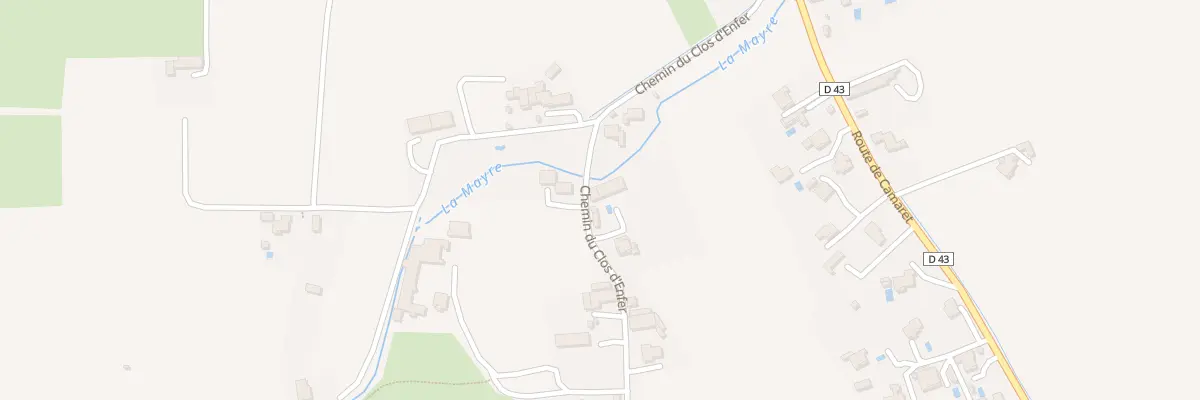 Plan du 6604F Che Le Clos d’Enfer à Jonquières