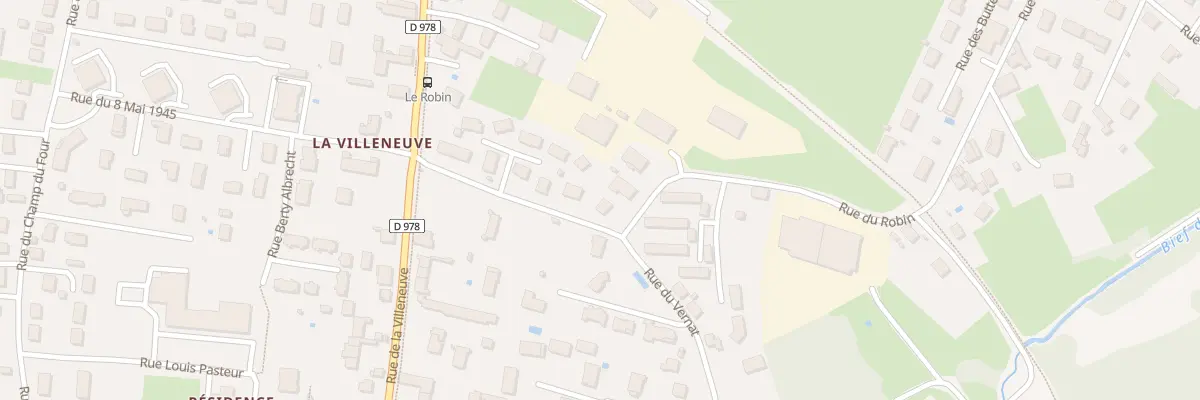 Plan du 21 Rue du Robin à Saint-Marcel