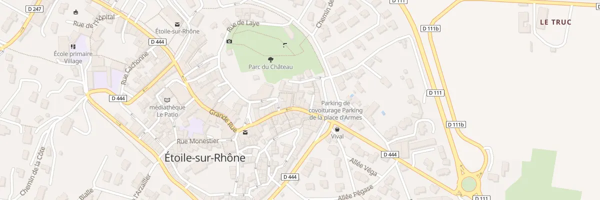Plan du 9 Gr Grande Rue à Étoile-sur-Rhône