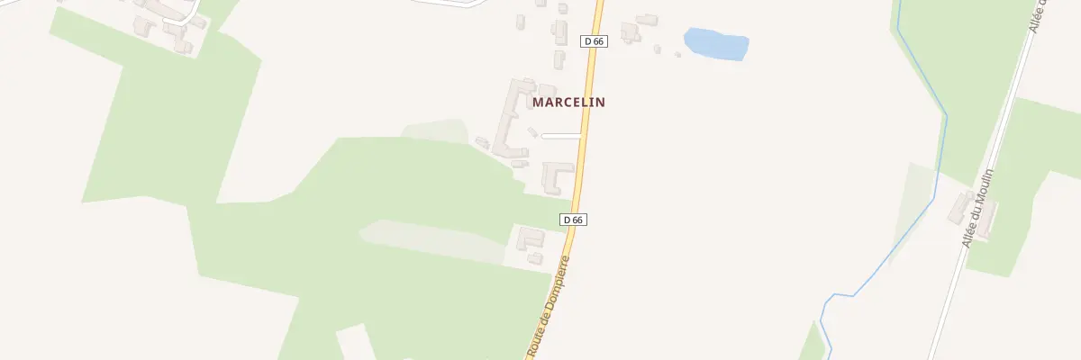 Plan du 733 Rte de Dompierre à Baneins
