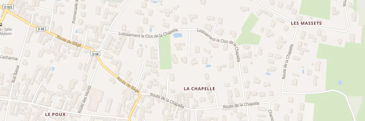 Plan du 24 Lot le Clos de la Chapelle à Feillens