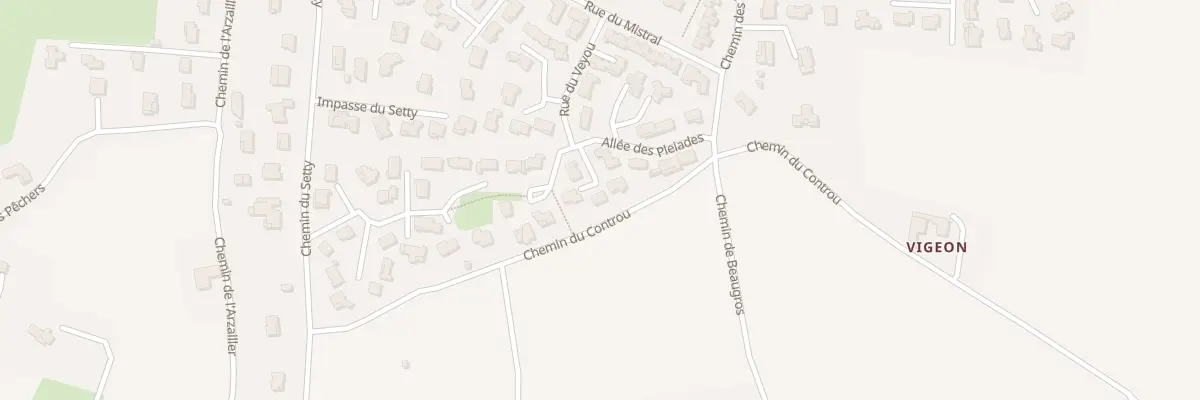 Plan du 11 All du Vercors à Étoile-sur-Rhône