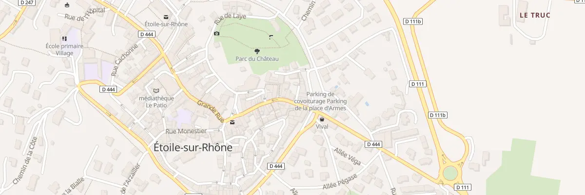 Plan du 5 Gr Grande Rue à Étoile-sur-Rhône