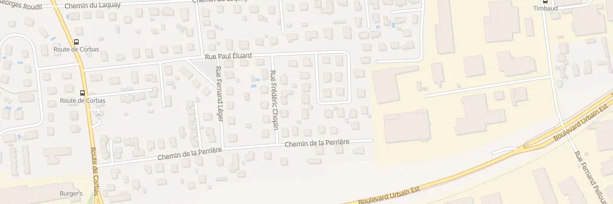 Plan du 47 Rue Paul Eluard à Vénissieux