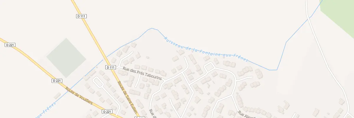 Plan du 25 Rue des Acacias à Villiers-en-Lieu