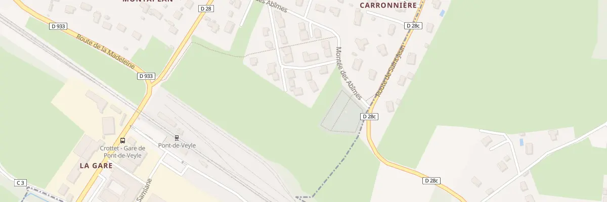 Plan du 43 Rue des Terrasses à Crottet